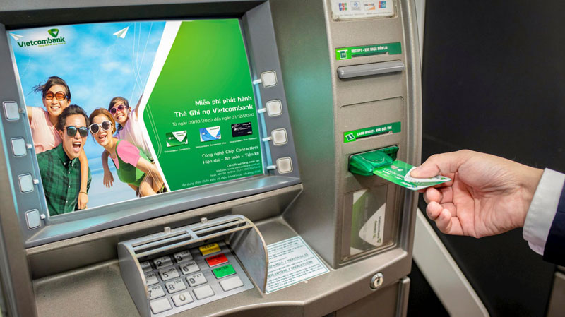 Thanh toán qua máy ATM