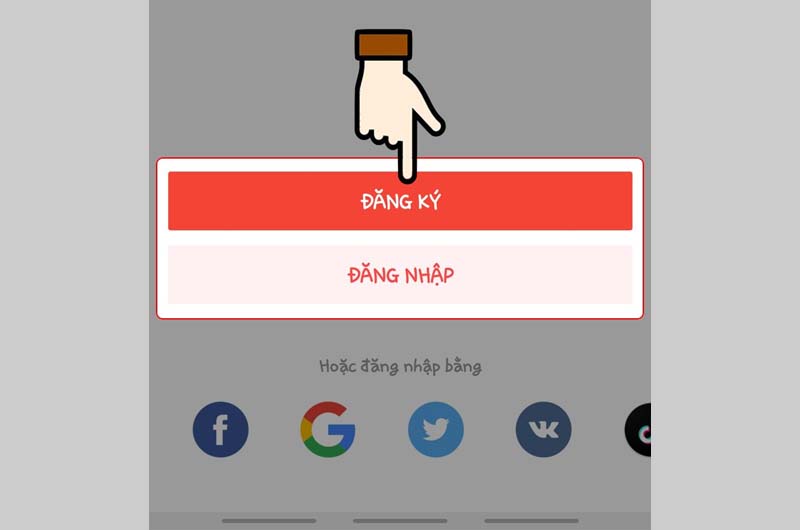Đăng ký/ đăng nhập tài khoản AliExpress