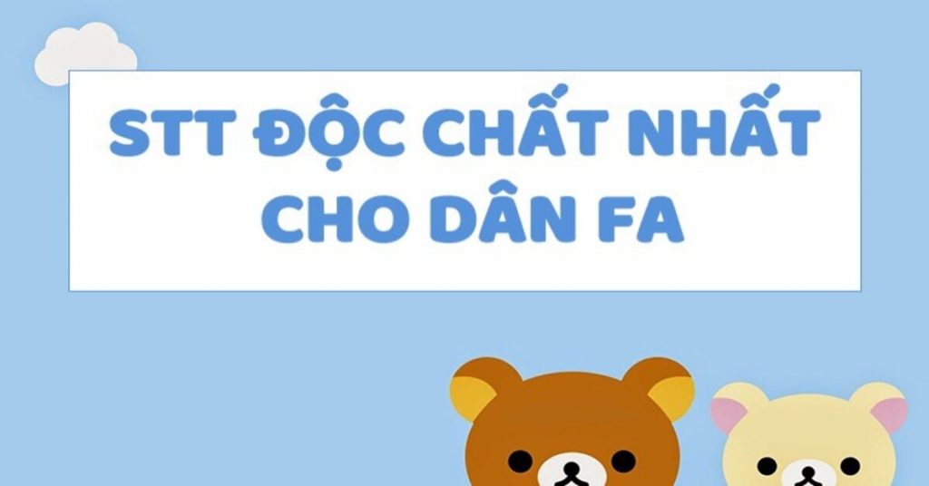 Stt độc thân chất nhất - Stt ế kinh niên cho dân FA cực hài hước