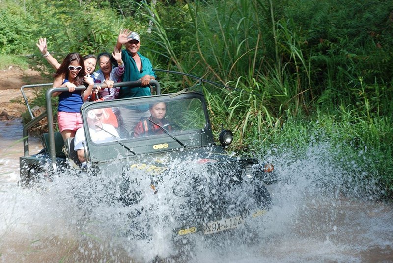 Khám phá thác Prenn bằng xe Jeep