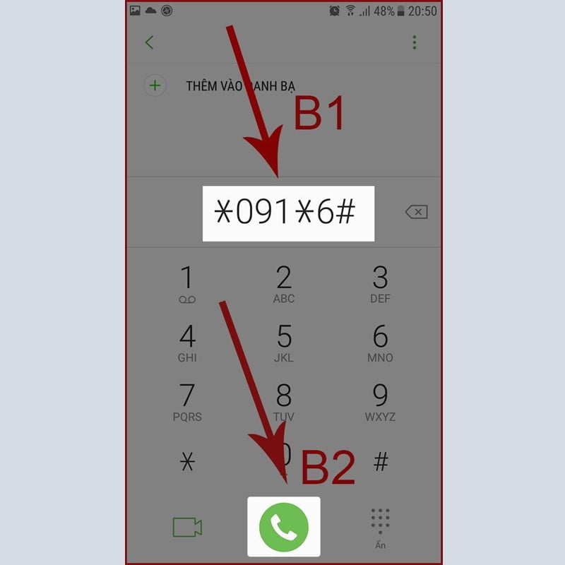 Đăng ký gói C50 Vinaphone gọi thoại + SMS