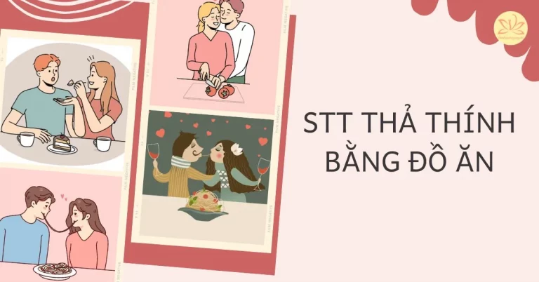 thả thính bằng đồ ăn