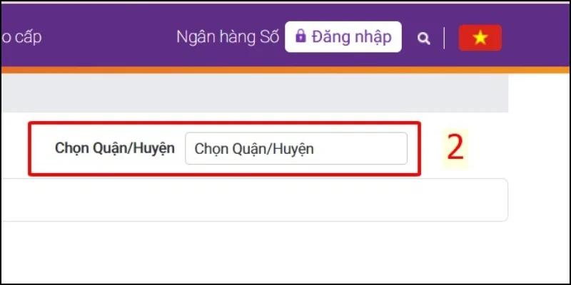 Chọn Quận/Huyện