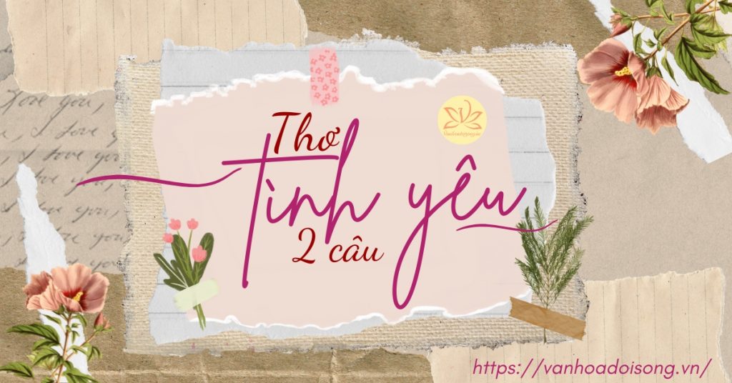 thơ tình yêu 2 câu
