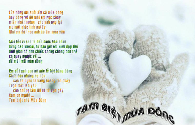 Tạm biệt mùa đông