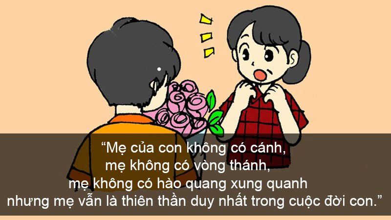 Nhưng mẹ vẫn là thiên thần duy nhất trong cuộc đời con