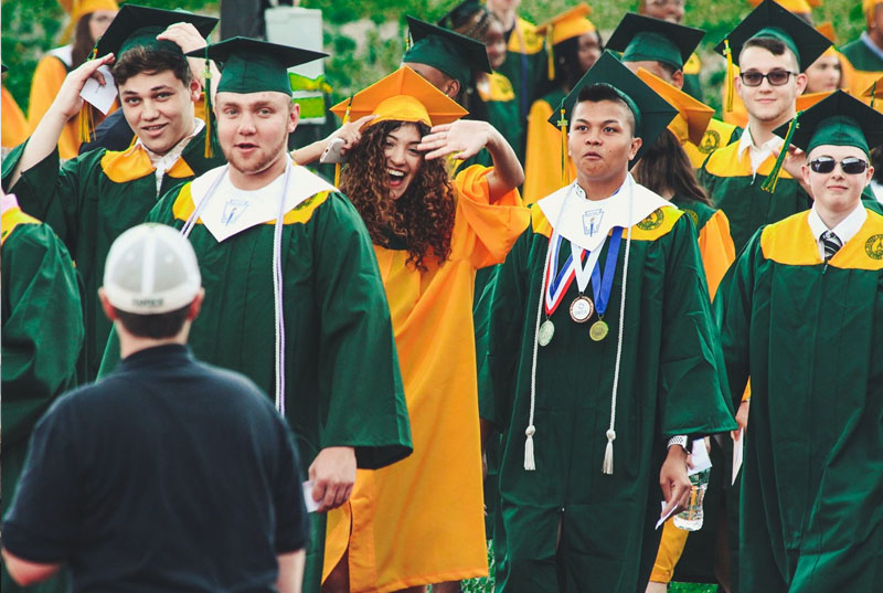 Congratulations to the new graduate