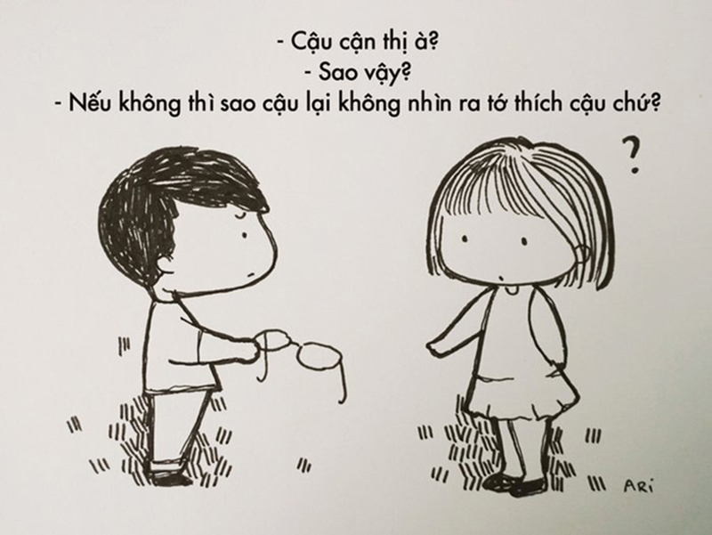 Các câu tỏ tình Valentine hài hước