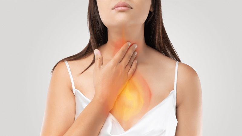 Nồng độ hormone của cơ thể sẽ có sự thay đổi gây ra tình trạng ợ nóng