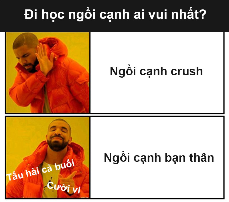 Drake hotline bling meme là gì? Template ảnh gốc chế Drake meme