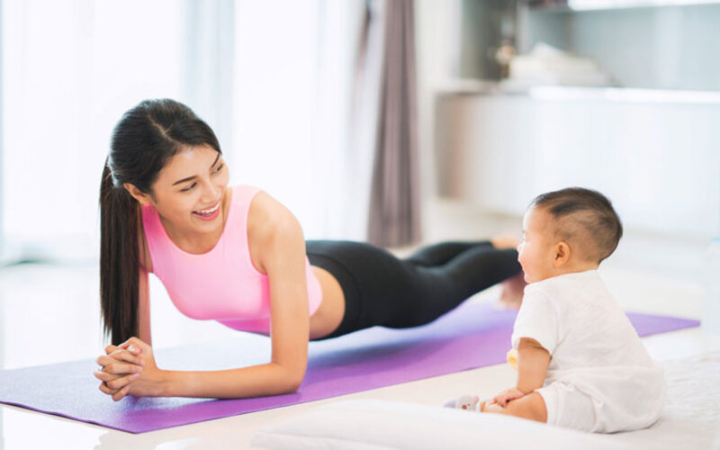 Kiên nhẫn áp dụng cách giảm cân sau sinh