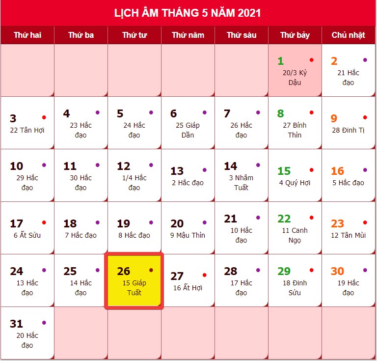 Lễ Phật Đản 2021 nhằm ngày nào?