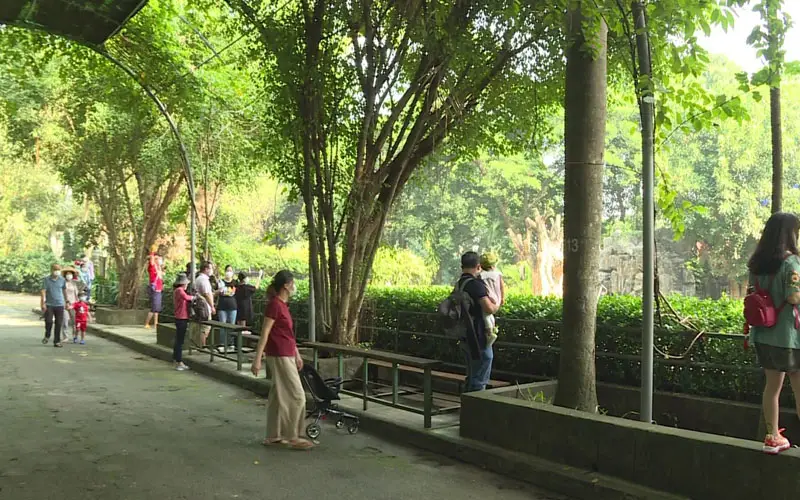Tận hưởng không gian xanh mát của Thảo Cầm Viên Sài Gòn