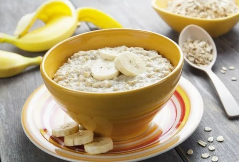 Cháo yến mạch phô mai