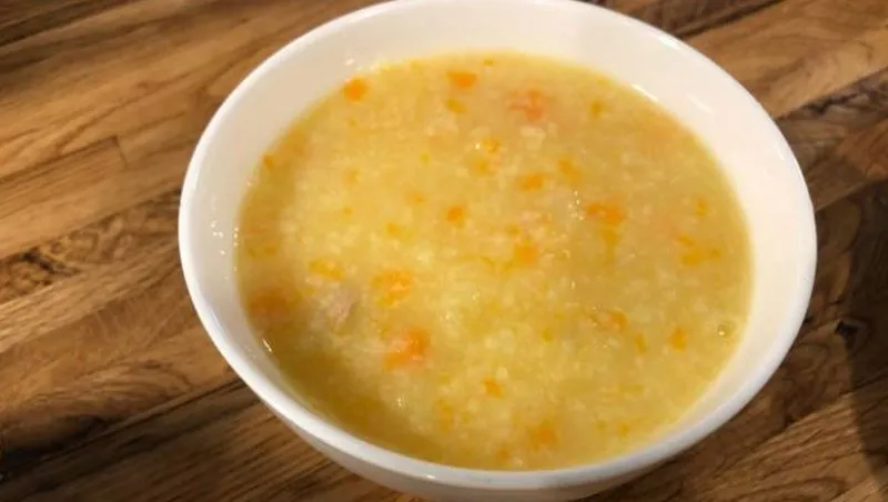 Cháo thịt bò cà chua