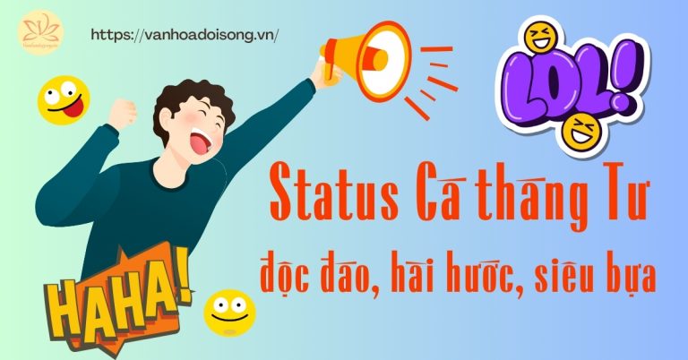Caption, status cá tháng tư, troll cá tháng tư độc đáo hài hước