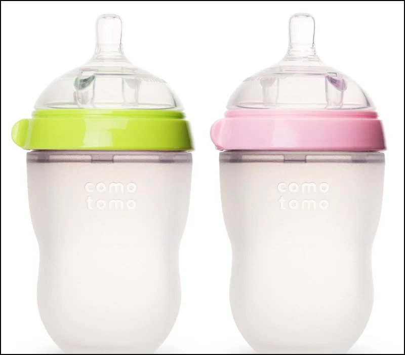 Bình sữa silicone Comotomo