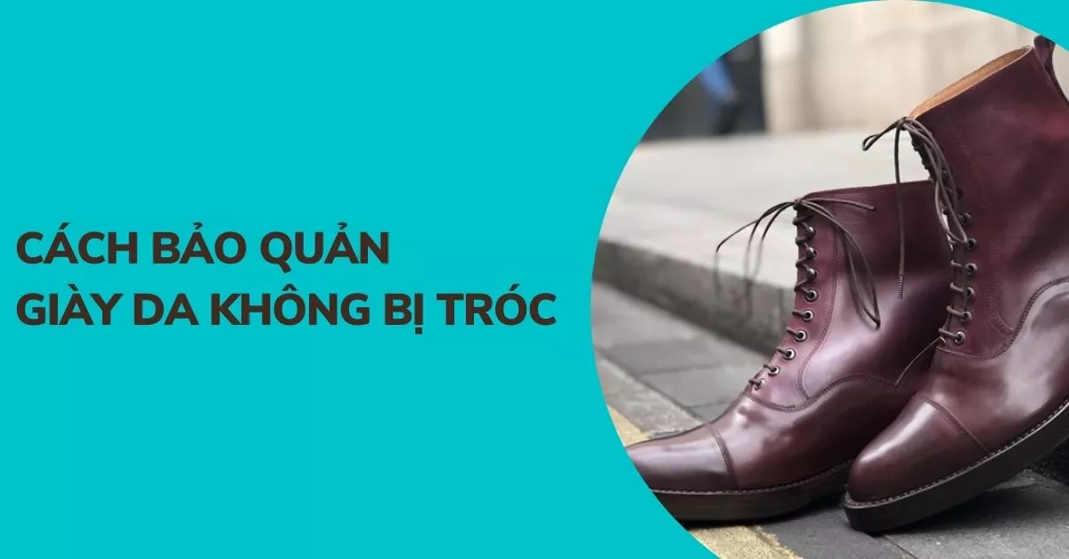 cách bảo quản giày da