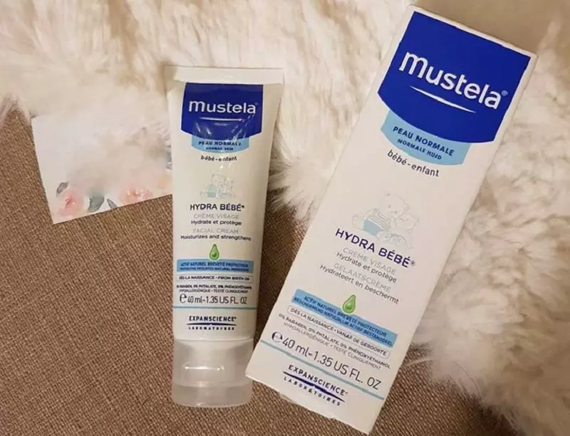 Kem dưỡng ẩm cho bé bị chàm sữa Mustela