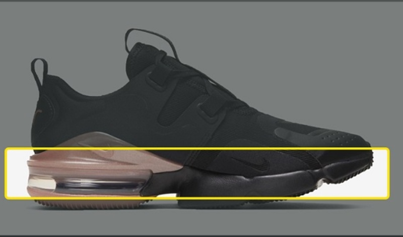 Kiểm tra lớp đệm không khí giày Nike Air Max
