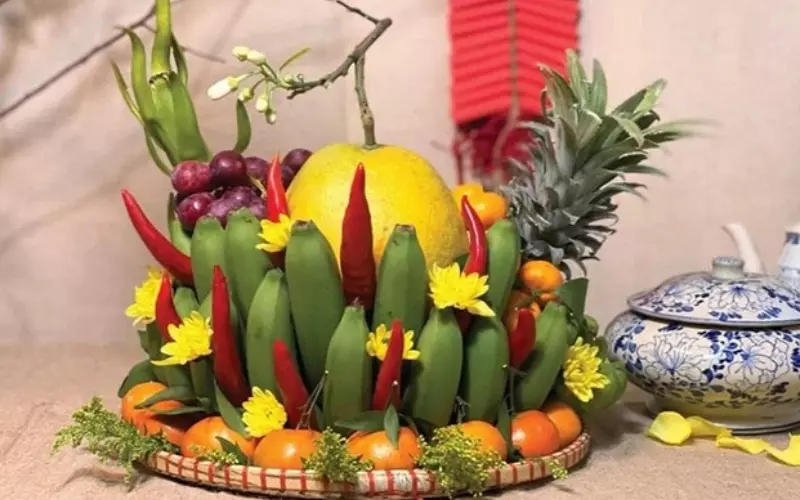 Nguồn gốc, ý nghĩa mâm ngũ quả