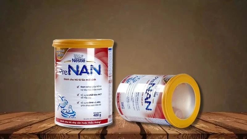 Sữa Pre NAN của Nestle dành riêng cho trẻ sinh non