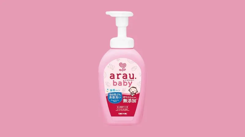 Nước rửa bình sữa Arau Baby chai 500ml