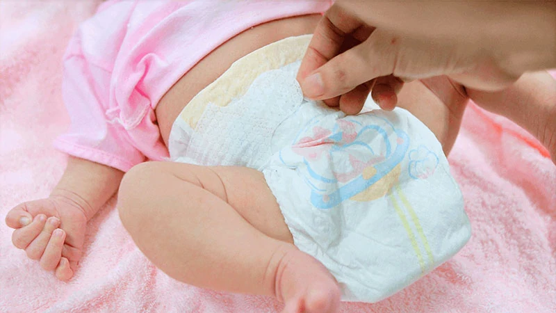 Một chiếc bỉm không nên để quá 4h