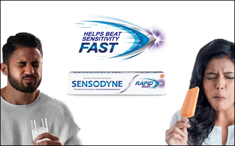Sensodyne Rapid Relief giúp giảm ê buốt răng hiệu quả và nhanh chóng