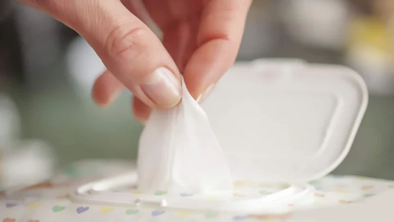 Sản phẩm khăn ướt em bé Mamamy được thiết kế để đảm bảo tính an toàn và không gây kích ứng cho làn da nhạy cảm