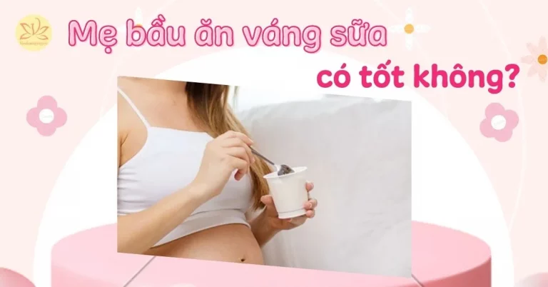 váng sữa cho bà bầu