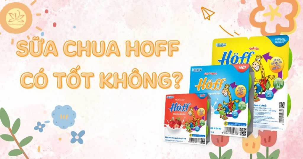 Sữa chua Hoff có tốt không? Cho bé mấy tháng ăn được?