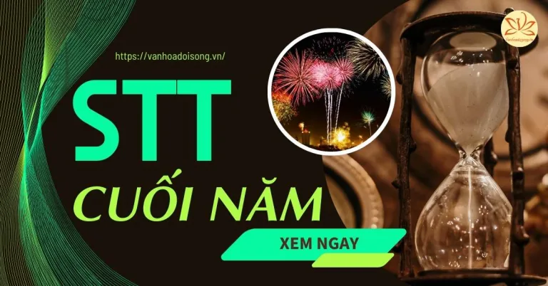 STT cuối năm ngắn, hay, hài hước, câu nói hay cuối năm bận rộn