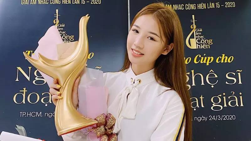 Amee cùng giải thưởng âm nhạc cống hiến năm 2020