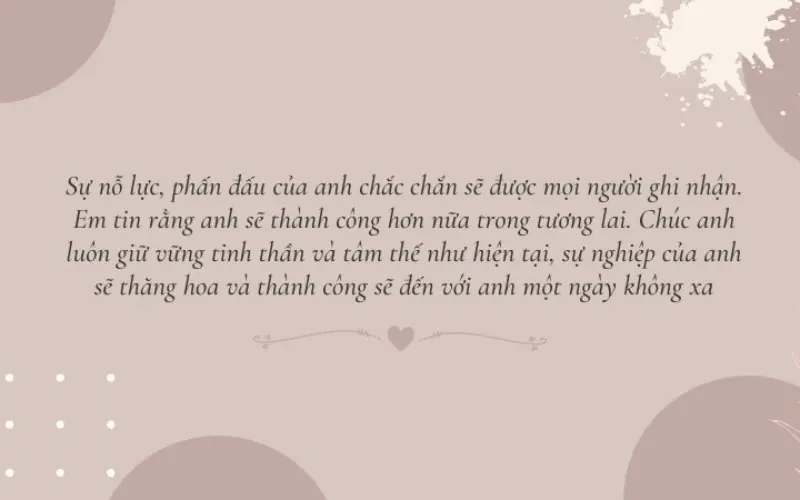 Lời chúc người yêu, vợ chồng, crush thành công - 2