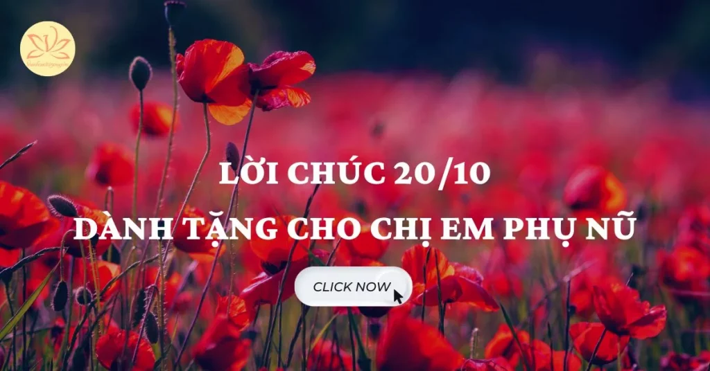 lời chúc 20/10