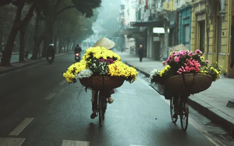 Xe hoa tháng 10