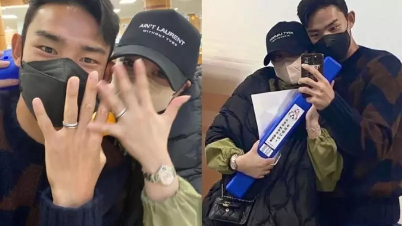 Soyeon tình cảm bên bạn trai cầu thủ