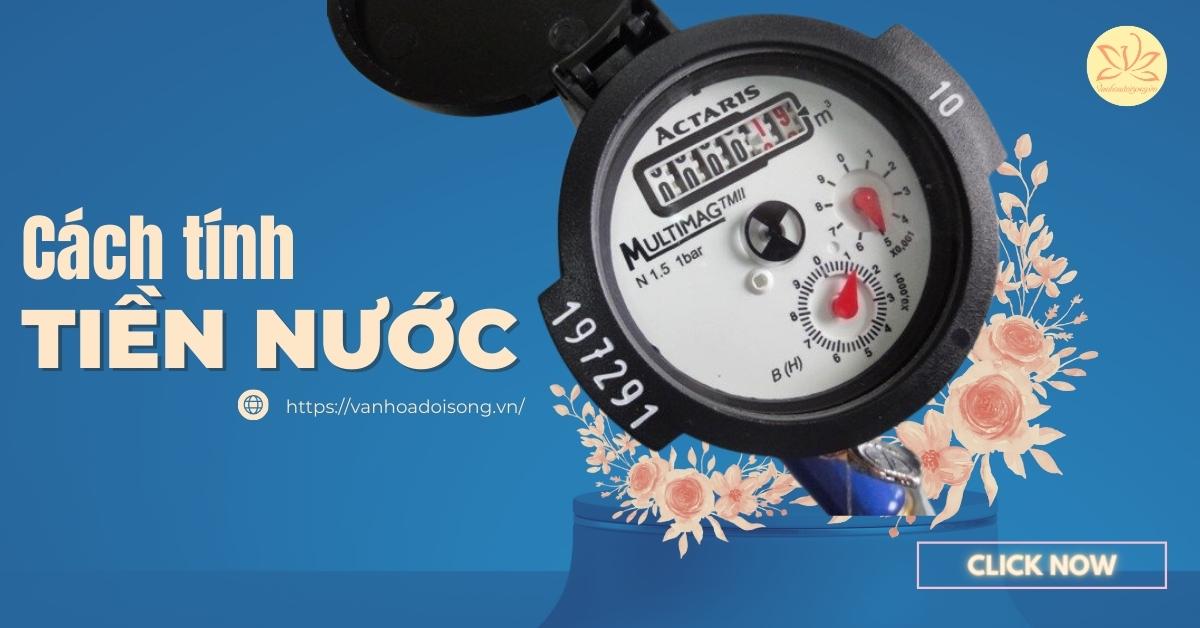 cách tính tiền nước
