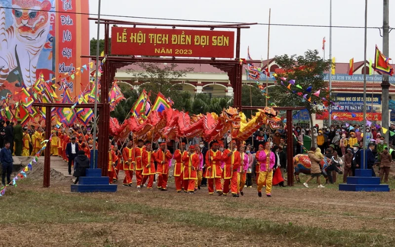 Lễ hội Tịch điền Đọi Sơn - Hà Nam