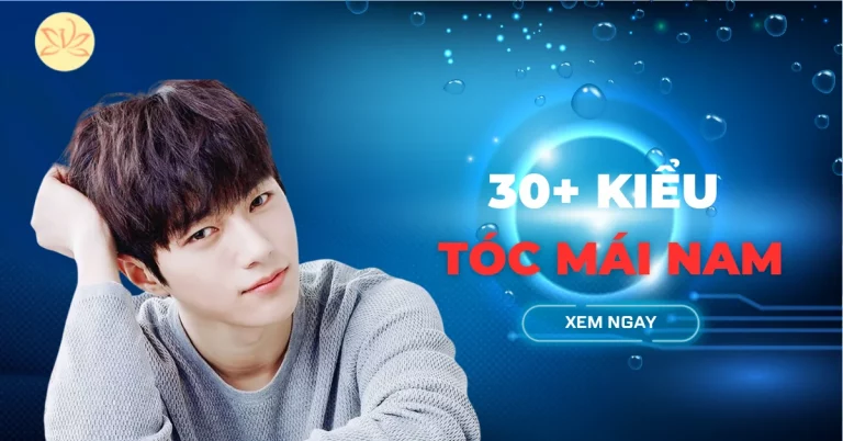 kiểu tóc mái nam