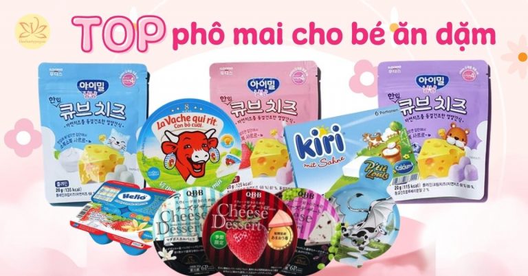 phô mai cho bé ăn dặm
