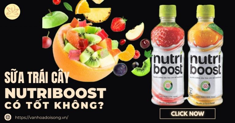 sữa trái cây nutriboost có tốt không