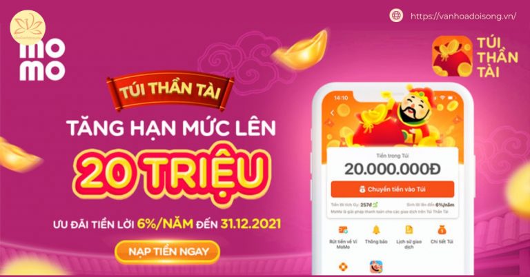 túi thần tài momo