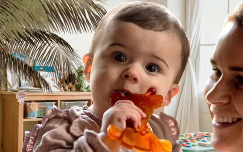 Lưu ý khi cho trẻ dùng gặm nướu