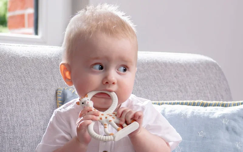 Nên cho trẻ ngậm nướu