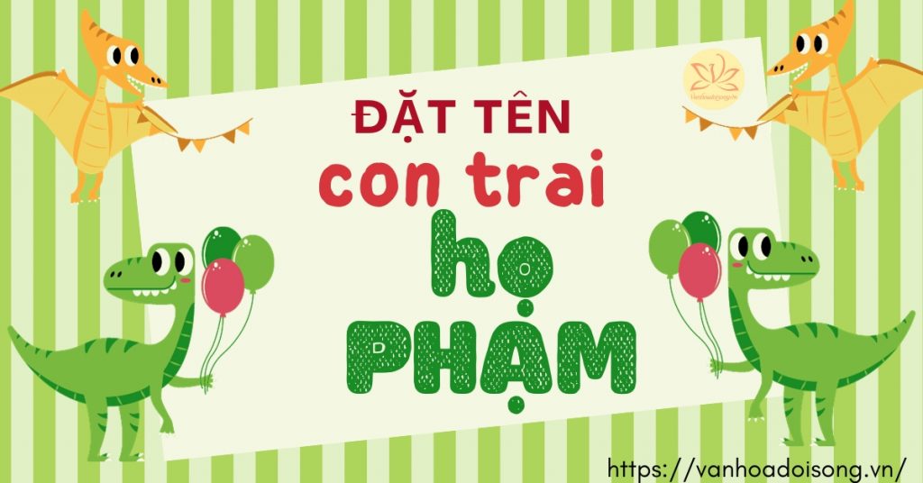 tên con trai họ phạm