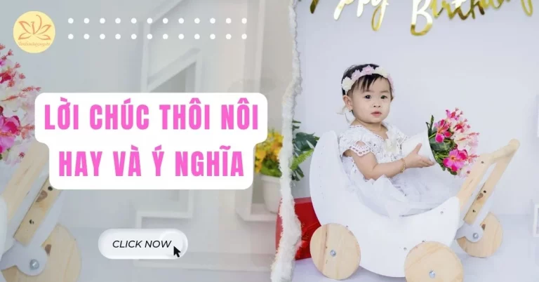 lời chúc thôi nôi