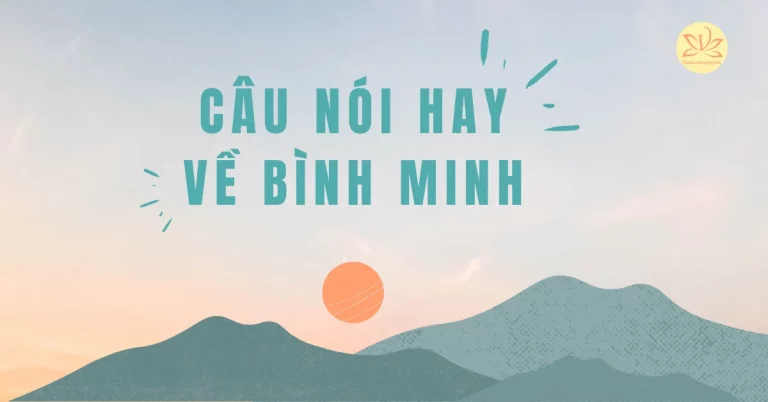 câu nói hay về bình minh