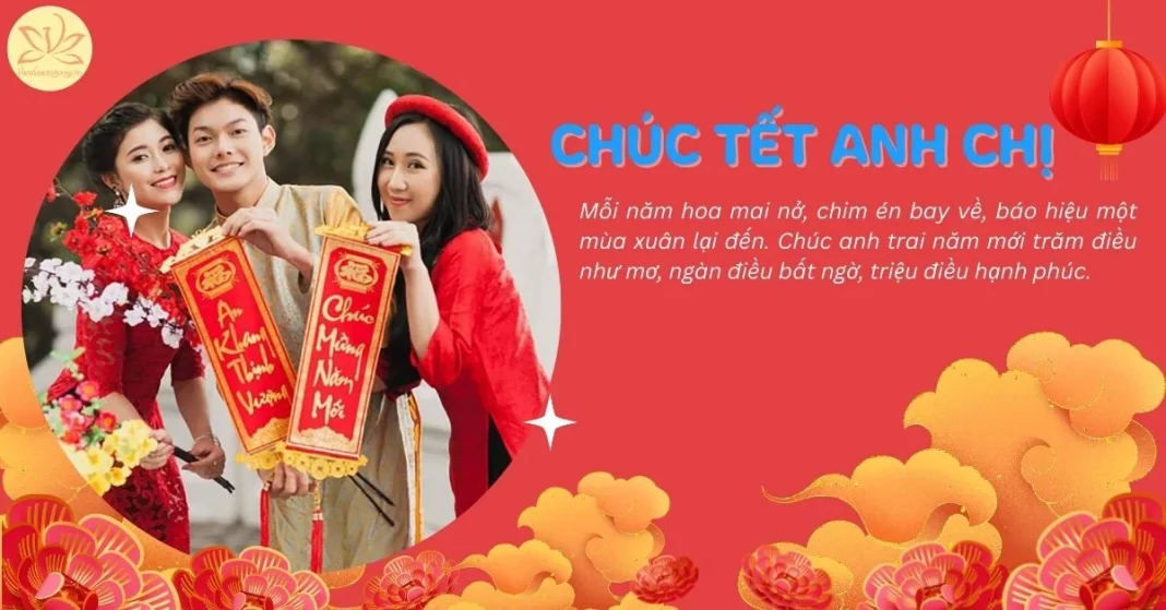 chúc tết anh chị